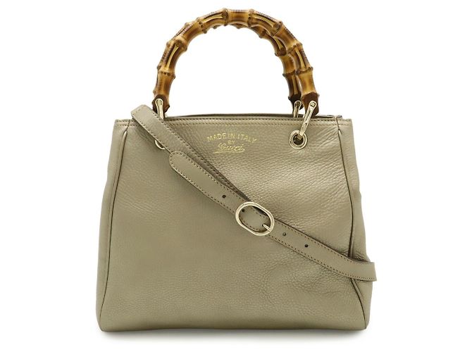 Gucci Bamboo Small Shopper Handtasche Golden - Ansicht 2