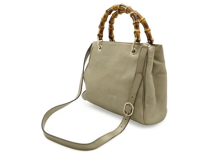 Gucci Bamboo Small Shopper Handtasche Golden - Ansicht 3