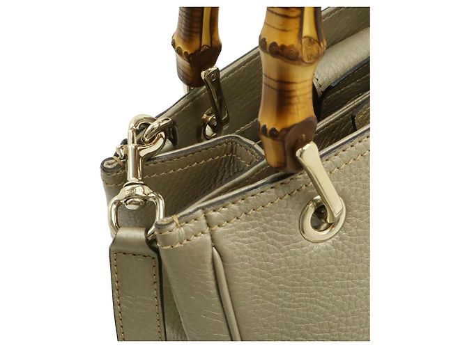 Gucci Bamboo Small Shopper Handtasche Golden - Ansicht 6