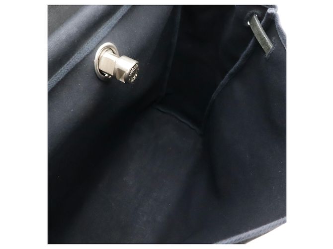 Hermès HERMES Herbag MM Handtasche Schultertasche Schwarz - Ansicht 8