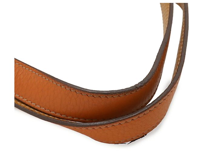 Hermès Borsa Tote Hermes Double Sens 45 Arancione Giallo - vista 8