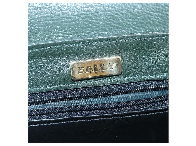 Bally Vintage Leather Verde - vista 6