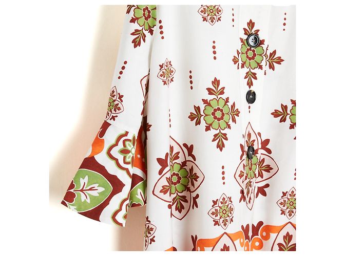 Autre Marque La Double J Artemis Maxikleid Mehrfarben - Ansicht 3