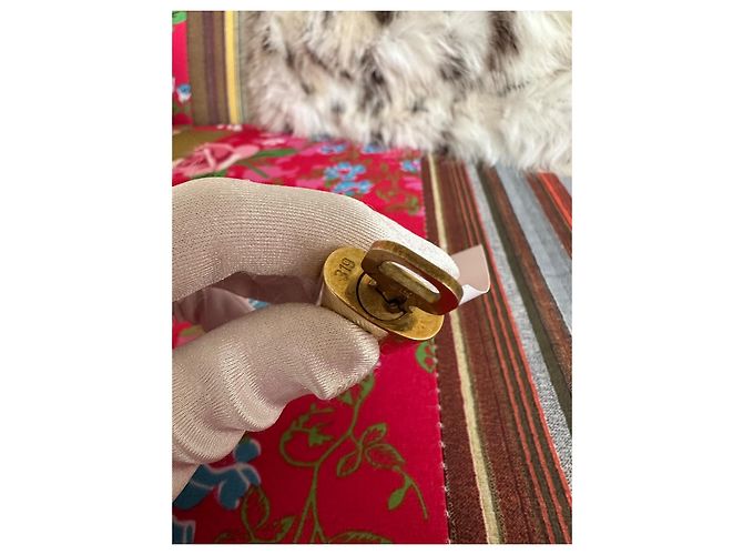 Louis Vuitton Lucchetto dorato con la sua chiave D'oro Gold hardware - vista 3