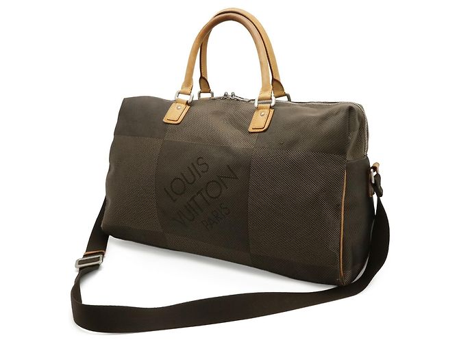Borsa Boston Louis Vuitton Damier Geant Albatross - vista 3