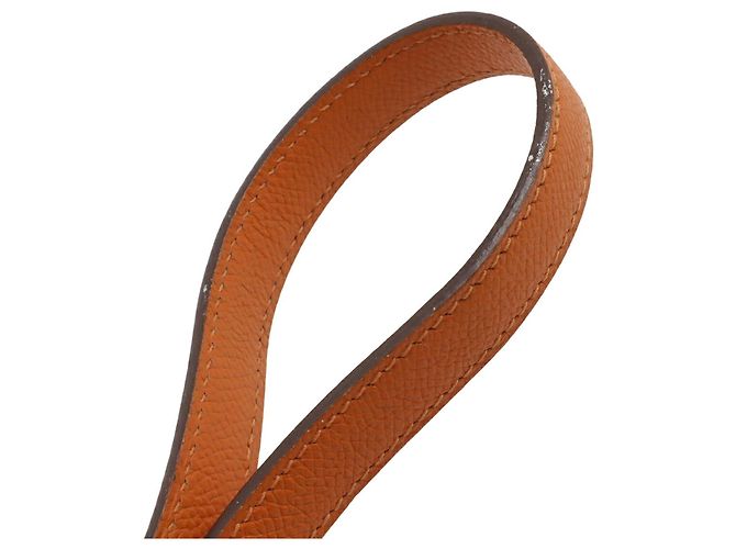 Hermès Borsa a tracolla Hermes Vespa TPM in pelle Togo Arancione - vista 7