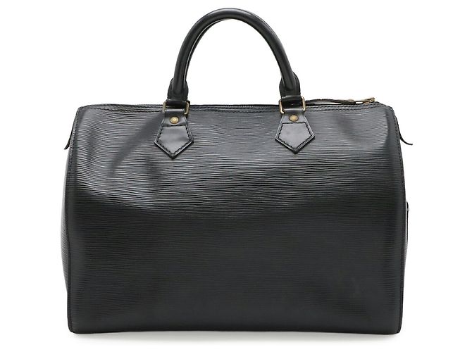 Borsa Louis Vuitton Epi Speedy 30 Nero - vista 2