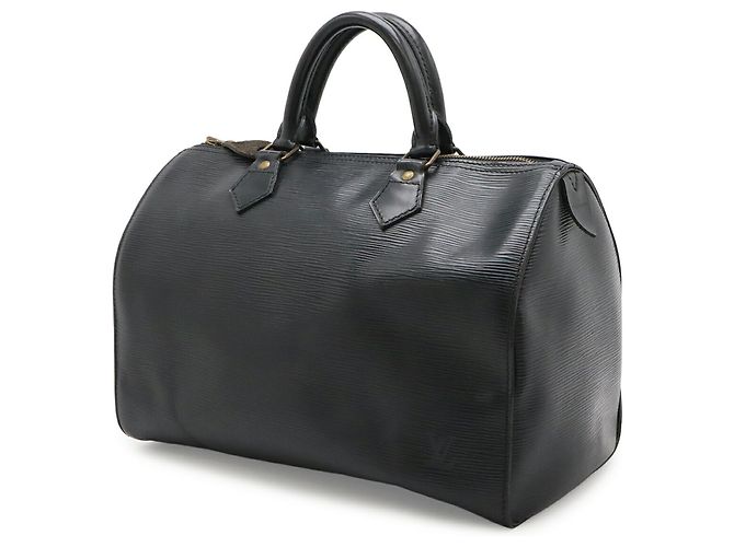 Borsa Louis Vuitton Epi Speedy 30 Nero - vista 3