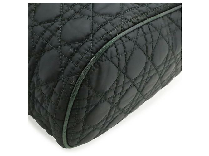 Borsa Tote Christian Dior Cannage Nero - vista 4