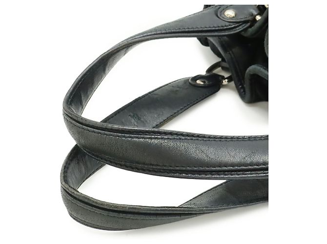 Borsa Tote Christian Dior Cannage Nero - vista 5
