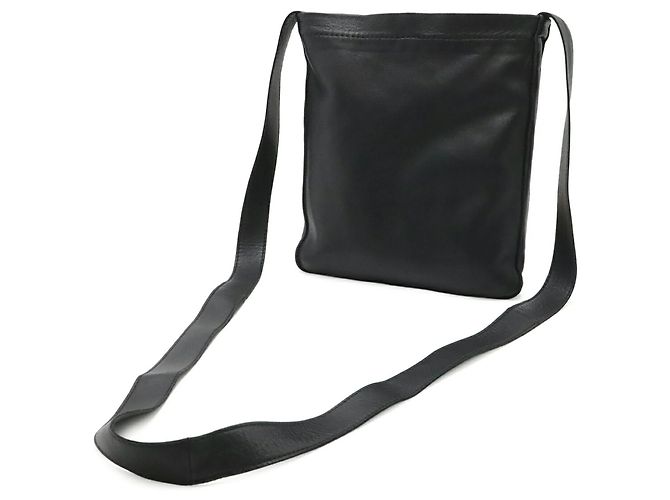 Hermès Borsa a Spalla/Pochette Hermes Clou de Selle Nero - vista 3