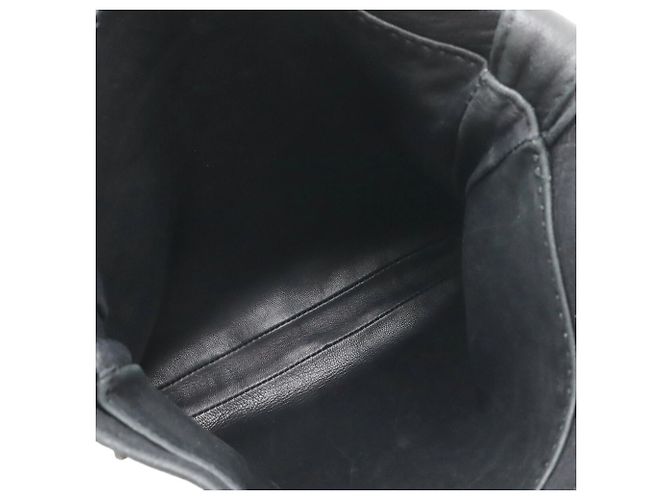 Hermès Borsa a Spalla/Pochette Hermes Clou de Selle Nero - vista 7