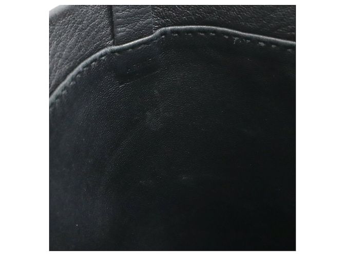 Hermès Borsa a Spalla/Pochette Hermes Clou de Selle Nero - vista 9