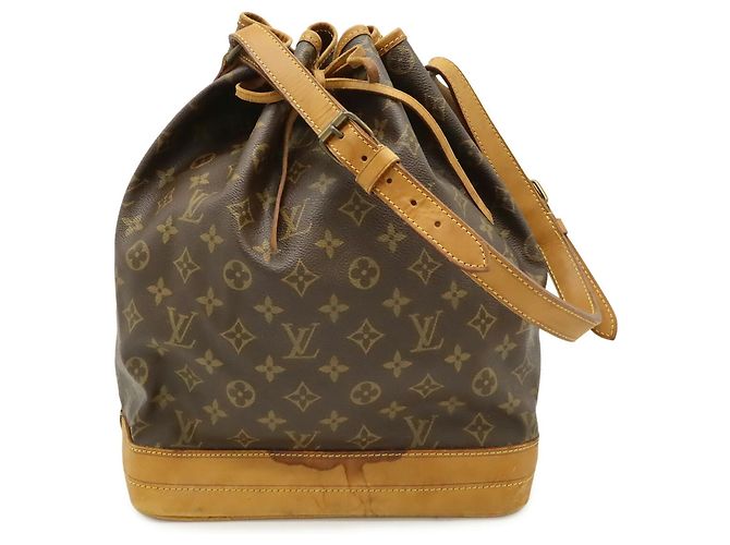 Borsa a tracolla Louis Vuitton Monogram Noe Marrone - vista 2
