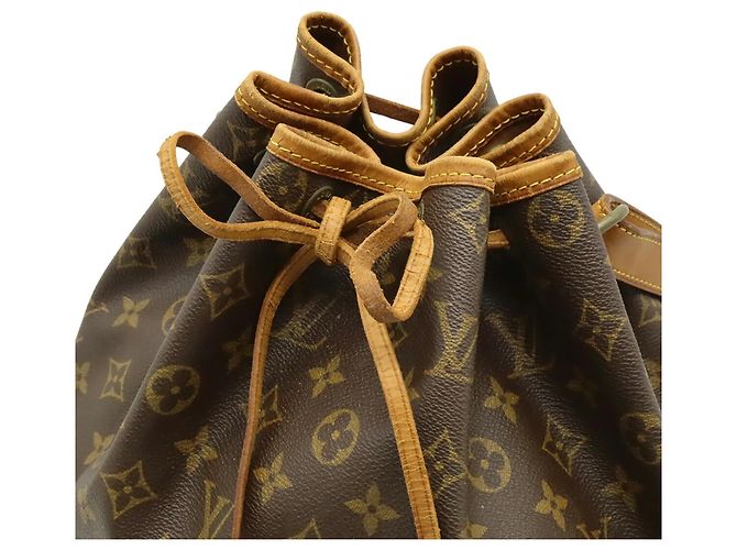 Borsa a tracolla Louis Vuitton Monogram Noe Marrone - vista 5