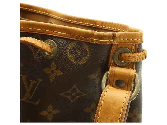 Borsa a tracolla Louis Vuitton Monogram Noe Marrone - vista 7