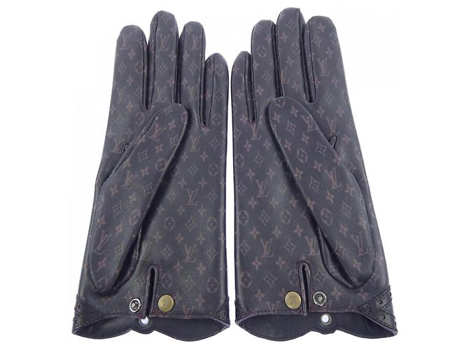 Guanti caldi Louis Vuitton Nero - vista 2