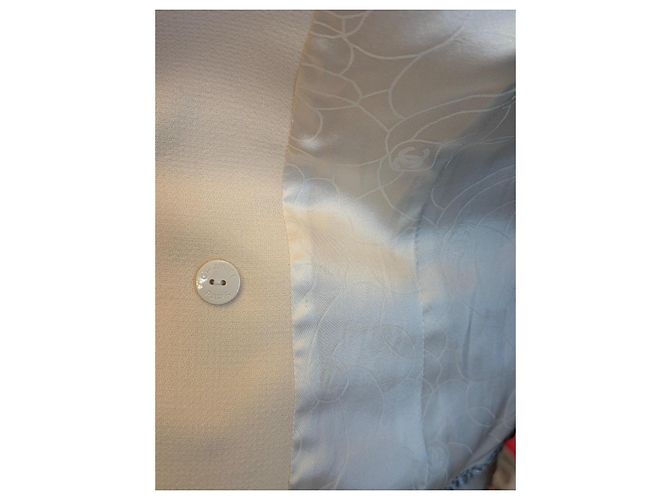 Chanel Spring 2005 Tweed Jacket Cream Size 36 - view 5