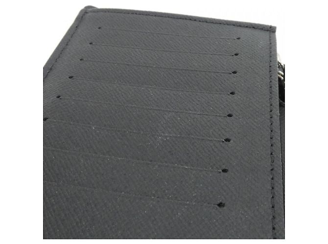 Louis Vuitton Taiga Portefeuille Brazza Cartera Negro - vista 7