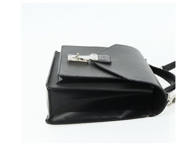 LOUIS VUITTON Borsa Taiga Monceau 28 Hand Bag SPO 2way Ardoise M32002 LV Auth ka4313 Grigio - vista 5