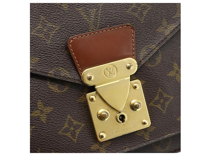 LOUIS VUITTON Borsa Monogram Monceau 28 M51185 LV Auth ka4268 Monogramma - vista 14