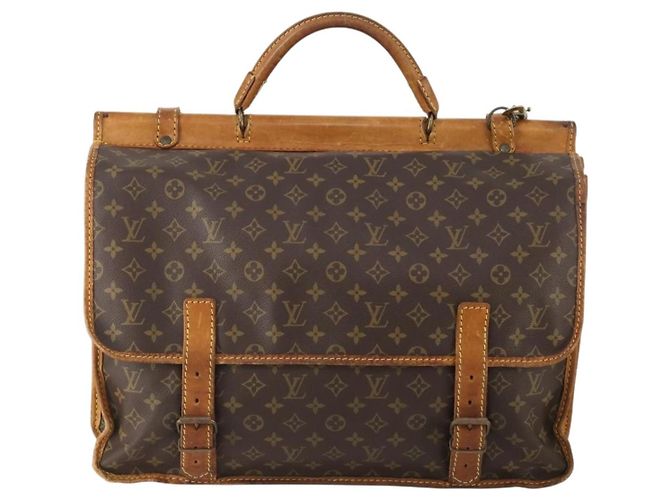 LOUIS VUITTON Monogram Sac Kleber Boston Bag M58122 LV Auth bs34828 Monogramma - vista 2