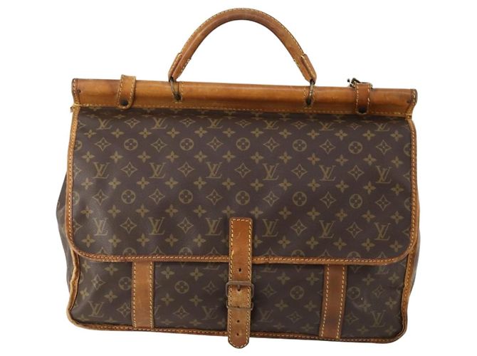 LOUIS VUITTON Monogram Sac Kleber Boston Bag M58122 LV Auth bs34828 Monogramma - vista 3