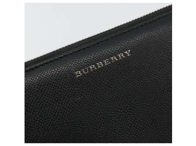 BURBERRY Long Wallet Leder Schwarz Auth bs35104 - Ansicht 13