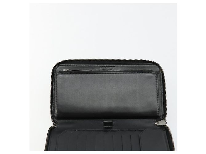 BURBERRY Long Wallet Leder Schwarz Auth bs35104 - Ansicht 16