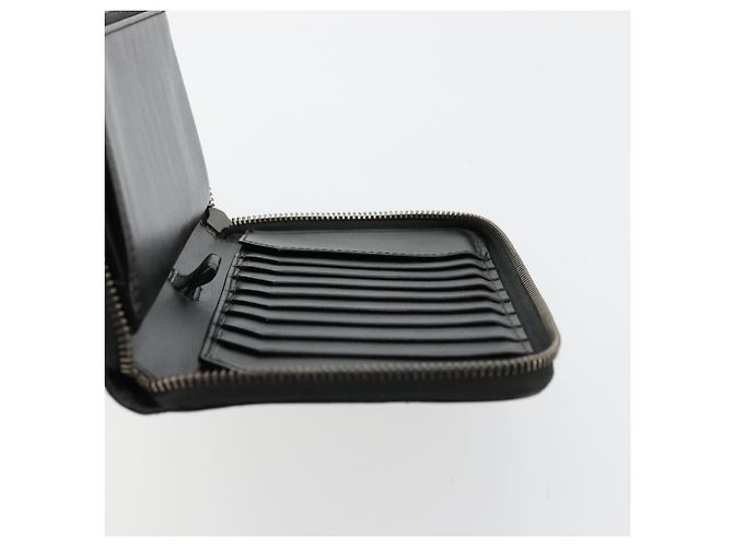 BURBERRY Long Wallet Leder Schwarz Auth bs35104 - Ansicht 18