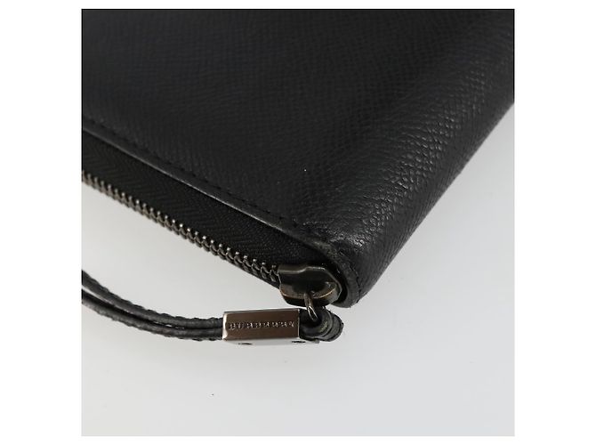 BURBERRY Long Wallet Leder Schwarz Auth bs35104 - Ansicht 9