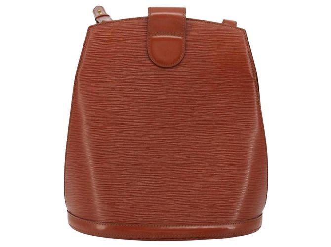 LOUIS VUITTON Epi Cluny Shoulder Bag Brown M52253 LV Auth ep14627 - view 3