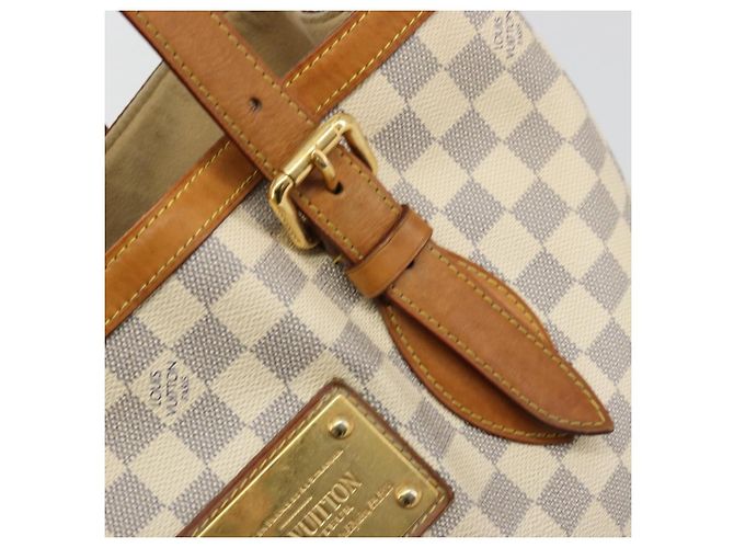 LOUIS VUITTON Borsa Tote Hampstead MM Damier Azur N51206 LV Auth ep14515 - vista 15