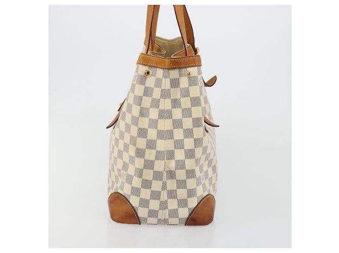 LOUIS VUITTON Borsa Tote Hampstead MM Damier Azur N51206 LV Auth ep14515 - vista 6