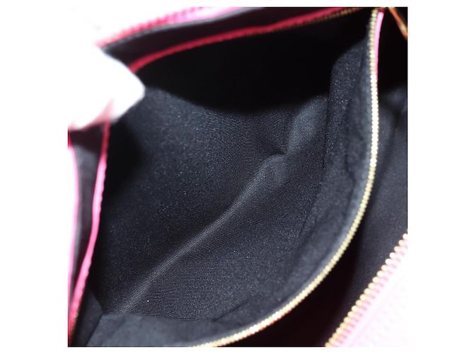 Borsa LOUIS VUITTON Keepall Bandouliere in pelle Taurillon M56925 LV Auth 178545SM Rosa - vista 28