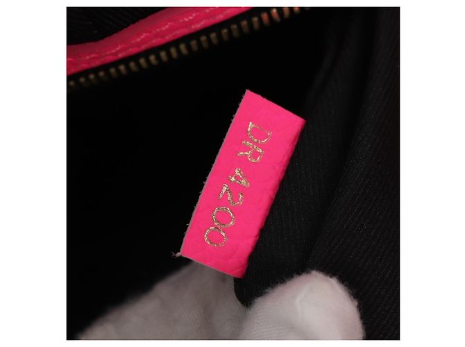 Borsa LOUIS VUITTON Keepall Bandouliere in pelle Taurillon M56925 LV Auth 178545SM Rosa - vista 29