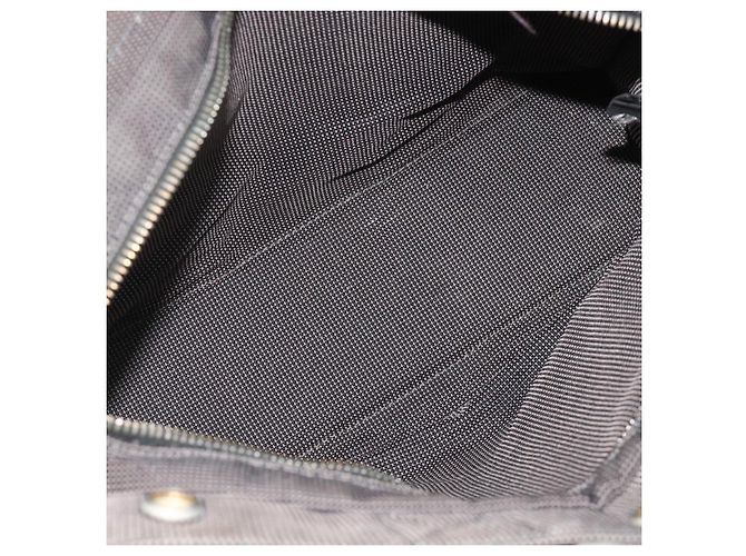 Hermès HERMES Her Line Tote PM Tragetasche Canvas Grau Silber Auth 179728A Braun - Ansicht 15