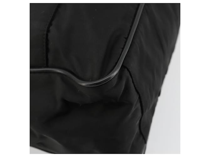 Borsa PRADA Nylon 2way Nera Argento Auth bs34745 Nero - vista 15