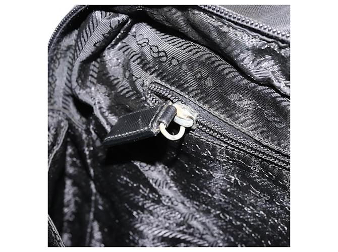 Borsa PRADA Nylon 2way Nera Argento Auth bs34745 Nero - vista 23