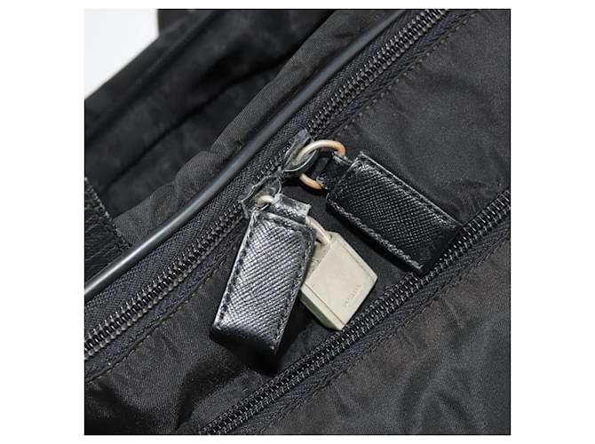 Borsa PRADA Nylon 2way Nera Argento Auth bs34745 Nero - vista 25