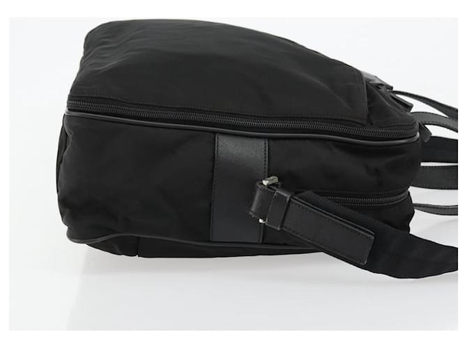Borsa PRADA Nylon 2way Nera Argento Auth bs34745 Nero - vista 4