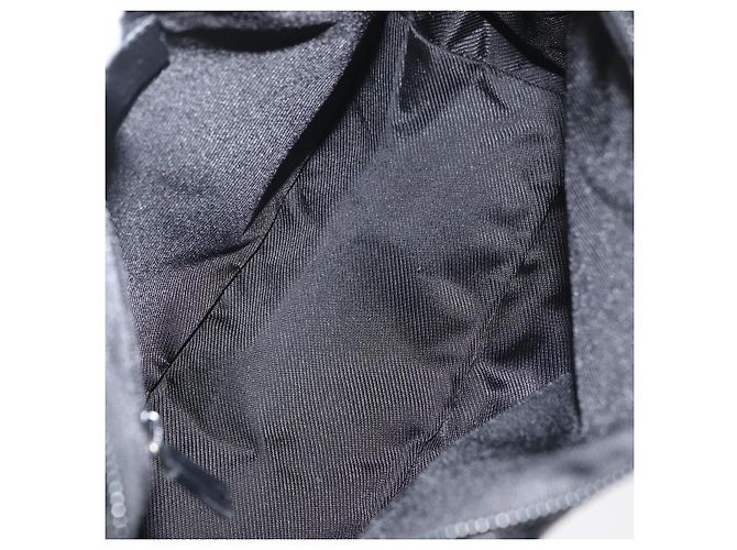 Borsa GUCCI GG Canvas Nera Oro 000 0855 Auth 180179 Nero D'oro - vista 16