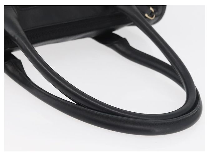 Borsa GUCCI GG Canvas Nera Oro 000 0855 Auth 180179 Nero D'oro - vista 7