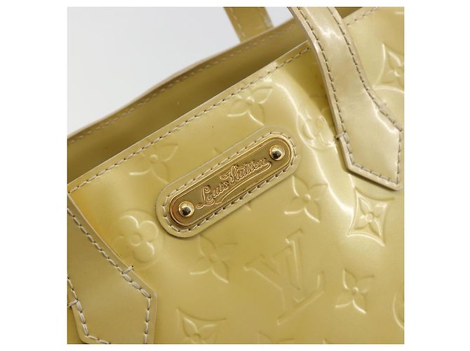 LOUIS VUITTON Borsa Monogram Vernis Reade PM Perle M91336 LV Auth ki6635 - vista 14