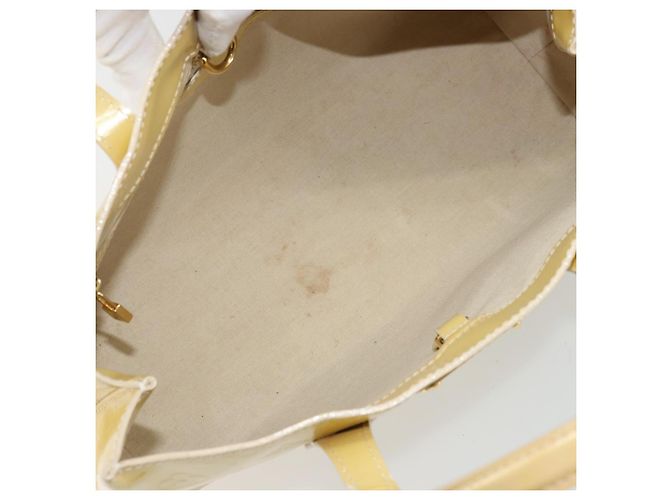 LOUIS VUITTON Borsa Monogram Vernis Reade PM Perle M91336 LV Auth ki6635 - vista 16