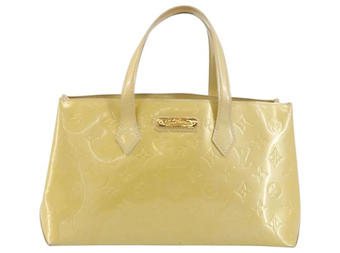 LOUIS VUITTON Borsa Monogram Vernis Reade PM Perle M91336 LV Auth ki6635 - vista 2