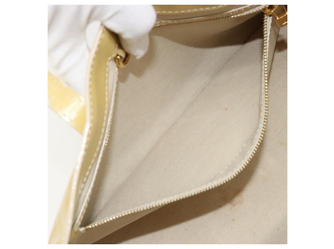 LOUIS VUITTON Borsa Monogram Vernis Reade PM Perle M91336 LV Auth ki6635 - vista 20