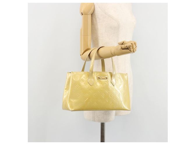 LOUIS VUITTON Borsa Monogram Vernis Reade PM Perle M91336 LV Auth ki6635 - vista 22