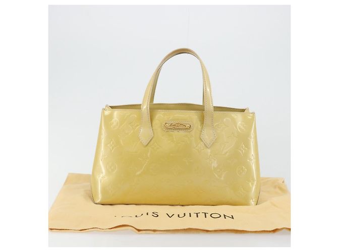 LOUIS VUITTON Borsa Monogram Vernis Reade PM Perle M91336 LV Auth ki6635 - vista 23