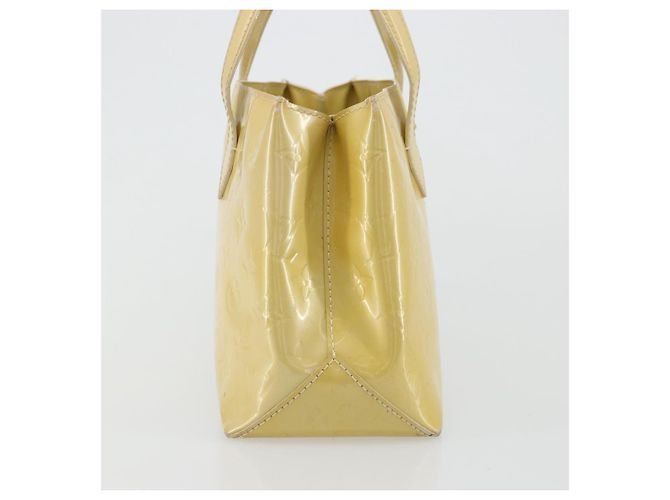 LOUIS VUITTON Borsa Monogram Vernis Reade PM Perle M91336 LV Auth ki6635 - vista 4